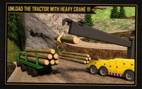 Log Transporter Tractor Crane screenshot 7