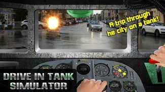 Drive In Tank-Simulator screenshot 0