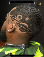 Black Men Line Hairstyle screenshot 6