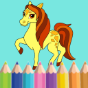 Horse Coloring Book for Kids