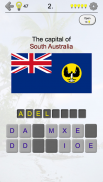 Australian States and Oceania Countries - Quiz screenshot 0