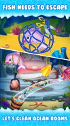 Newborn mermaid care game screenshot 1