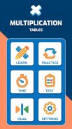 Math Multiplication Tables screenshot 2