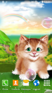 Kitten Live Wallpaper screenshot 2