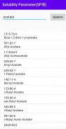 Solubility Parameter Search (SP Value, Chemical) screenshot 3