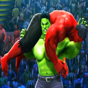 Incredible Green Superhero Sim