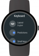 Keyboard for Wear OS (Android Wear) screenshot 5