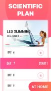 Leg Workouts for Women - Slim Leg & Burn Thigh Fat screenshot 1