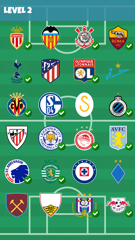 Futebol Logo Quiz, Escudos