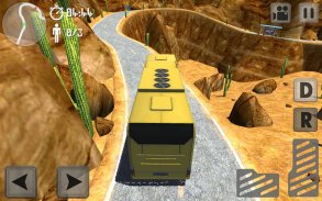 Off-Road Bukit Climber: Bus screenshot 2