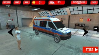 Simulator Ambulans Kecemasan screenshot 2