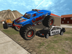 Real Monster Truck Police Chase screenshot 0