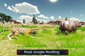 Wild blanc tigre jungle chasse screenshot 0