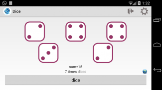 Dice screenshot 2