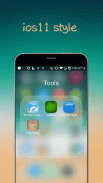 Le thème iLauncher X iOS12 for iPhone x screenshot 4