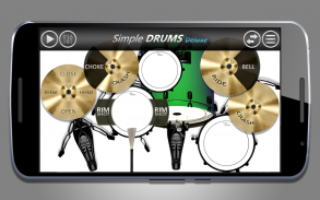 Simple Drums Deluxe - Drum Set screenshot 0