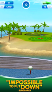 Flick Golf! Free screenshot 0