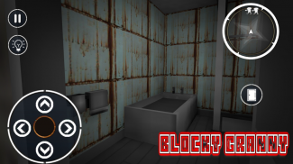 Blocky Granny Horror House 3D screenshot 1