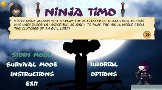 Ninja Timo: Rise of Ninja screenshot 1