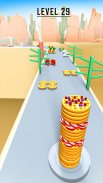 Pancake rush - Cake run 3d screenshot 1