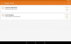Kuwanda - The Free Survey App screenshot 2