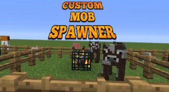 Custom mob spawner MCPE mod. Guide screenshot 3