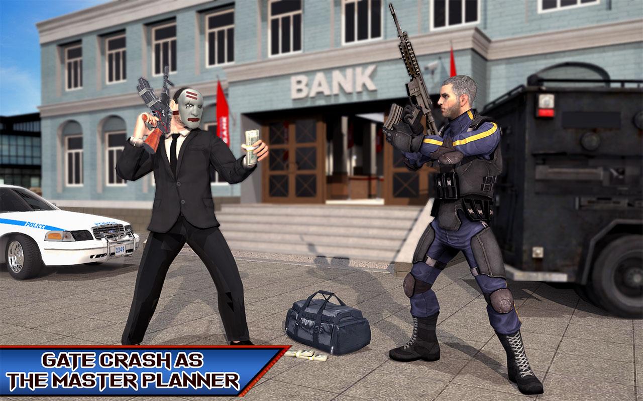 NY Police Battle Bank Robbery Gangster Crime - Загрузить APK для Android |  Aptoide