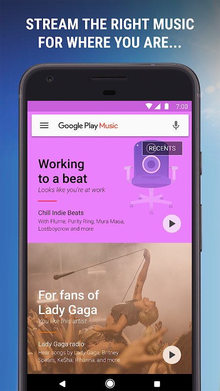 Google Play Music para Android - Download