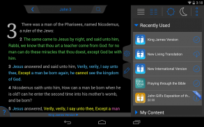Holy Bible King James + Audio screenshot 4
