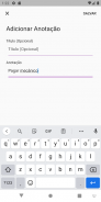 Bloquinho Bloco de Notas screenshot 3