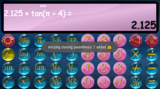 Pretty Scientific Calculator Free screenshot 3