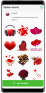 ملصقات واتساب الحب وملصقات قلب عربية WAStickerApps screenshot 1