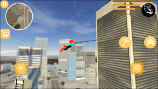 US Spider Police Stickman Rope Hero Strange Vegas screenshot 3