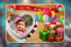 Birthday Cake Photo Frame screenshot 2