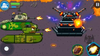 Tank battle: Tanks War 2D screenshot 1