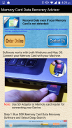 Memory Card Data Recovery Help screenshot 3