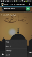 Audio Quran by Fares Abbad screenshot 0