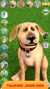 Sprechender Hund John. Virtuelles Haustier Spiel. screenshot 4