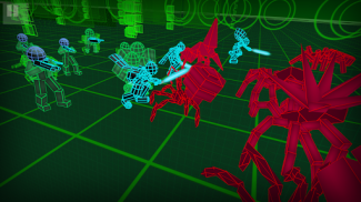 Stickman Neon Spiders Battle screenshot 1