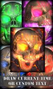 Real3d: Fire Skull live wallpaper screenshot 4