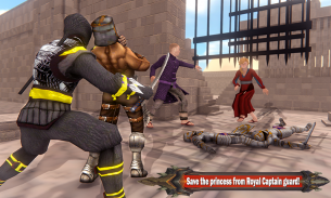 Ninja superhero dengan pahlawan pembunuh samurai screenshot 9