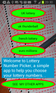 Your Lottery Number Picker screenshot 1