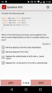 Java Practice Exam screenshot 5