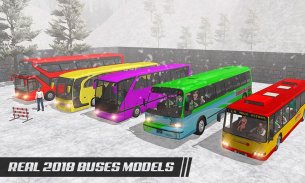 الحافلة الشاقة حافلة القيادة محاكي 2018 screenshot 1