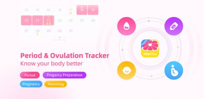 MeetYou - تعقب الدورة الشهرية