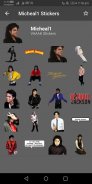 Michael Jackson Stickers (WAStickerApps) screenshot 5