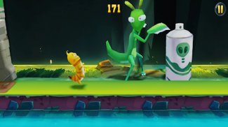 Worm Running : Parkour Game screenshot 6