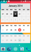 Month Calendar Widget screenshot 7