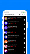 Apps Giveaway Pro screenshot 0