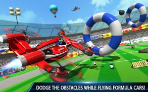 Flying Formula Car Racing Game screenshot 6